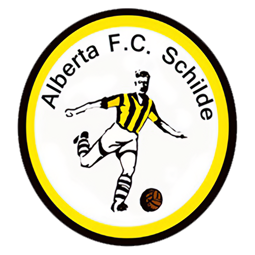 Clublogo voetbalvereniging Alberta FC Schilde uit Zoersel