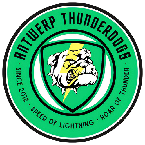 Vereinslogo Fußballverein Antwerp Thunderdogs uit Brasschaat