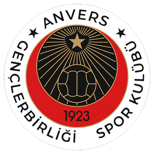 Clublogo voetbalvereniging Anvers Gençlerbirliği FK uit Brasschaat