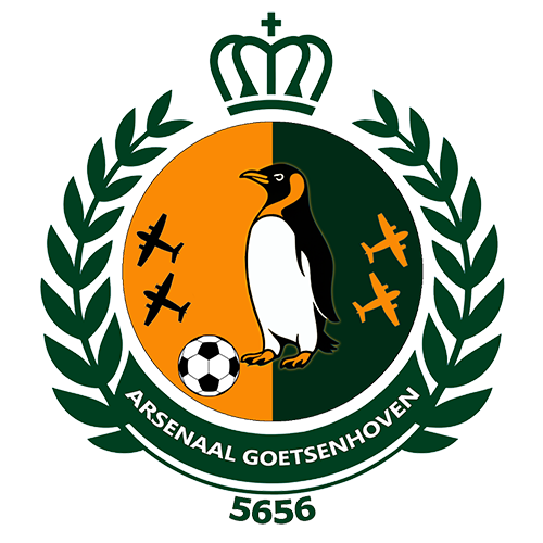 Clublogo voetbalvereniging Kon. Arsenaal Goetsenhoven uit Tienen