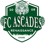 Historisch clublogo voetbalvereniging Football Club Ascades Renaissance