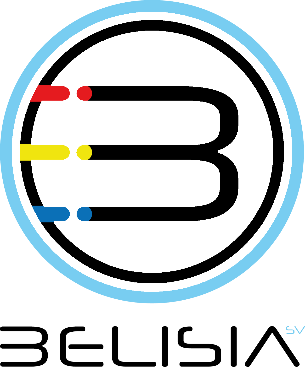 Clublogo voetbalvereniging SV Belisia Bilzen uit Bilzen en Mopertingen en Waltwilder