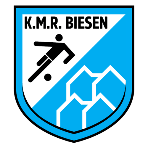 Clublogo voetbalvereniging KMR Biesen uit Bilzen