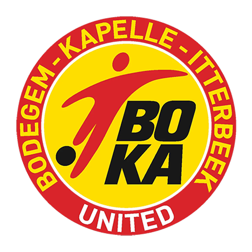 Clublogo voetbalvereniging Bodegem Kapelle United uit Sint-Ulriks-Kapelle