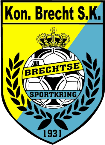 Clublogo voetbalvereniging Kon. Brecht SK