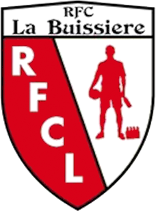 Historisch clublogo voetbalvereniging RFC La Buissière uit Merbes-le-Château