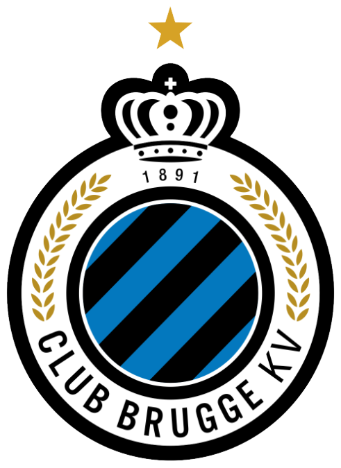 Clublogo voetbalvereniging Club Brugge KV
