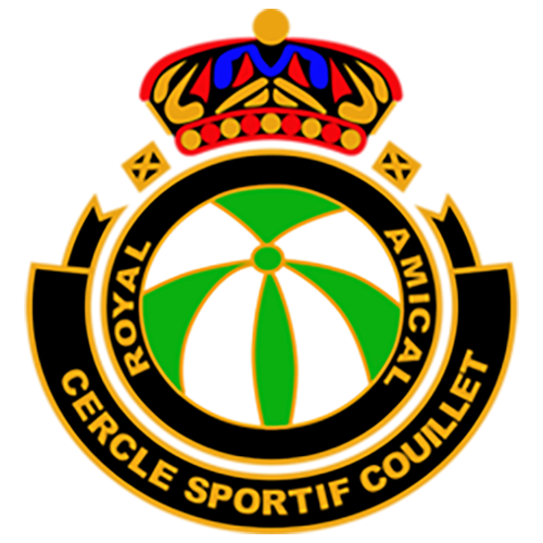Clublogo voetbalvereniging RACS Couillet