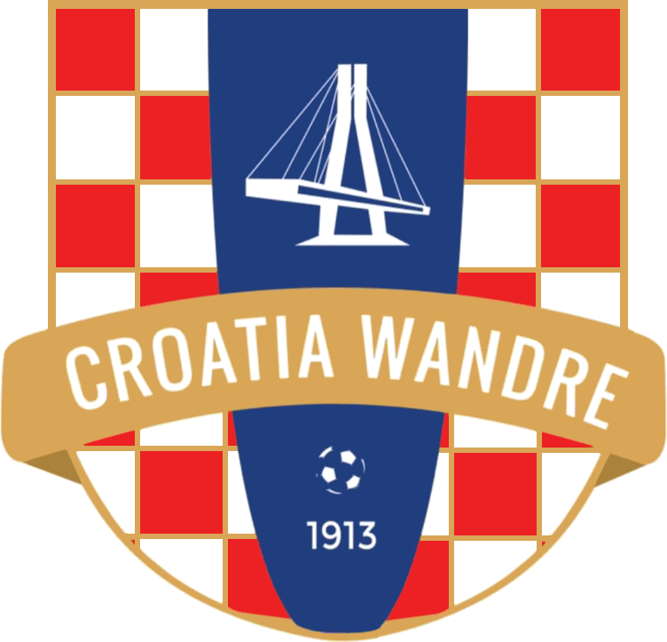 Clublogo voetbalvereniging RFC Croatia Wandre