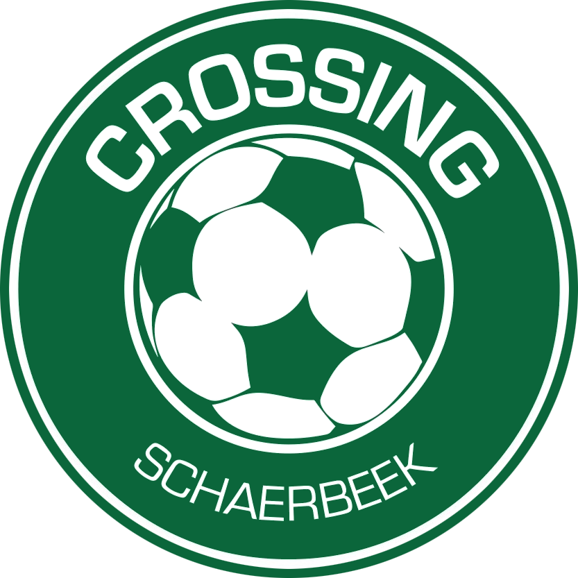 Historisch clublogo voetbalvereniging Crossing Schaerbeek uit Brussel