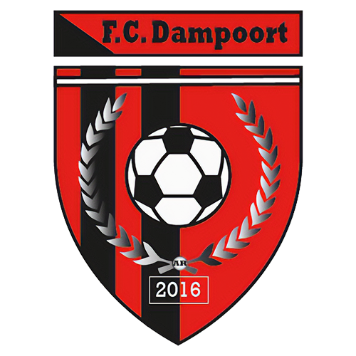 Clublogo voetbalvereniging FC Dampoort uit Gent