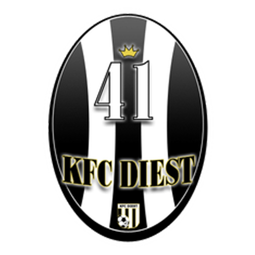 Clublogo voetbalvereniging KFC Diest