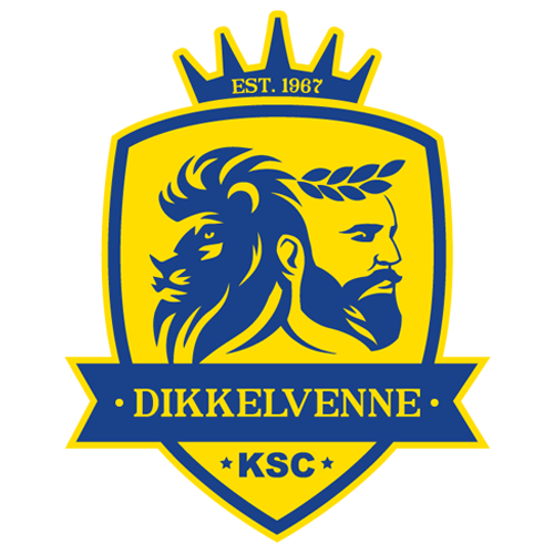 Clublogo voetbalvereniging KSC Dikkelvenne