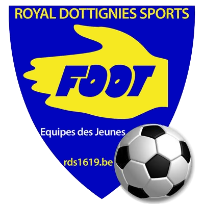 Historisch clublogo voetbalvereniging R. Dottignies Sport uit Moeskroen