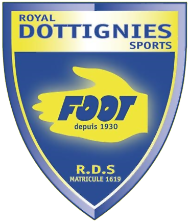 Clublogo voetbalvereniging R. Dottignies Sport uit Moeskroen