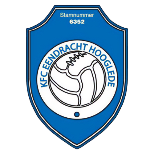 Clublogo voetbalvereniging KFC Eendracht Hooglede