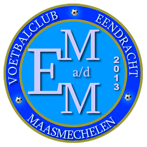 Clublogo voetbalvereniging Eendracht Mechelen-aan-de-Maas uit Maasmechelen