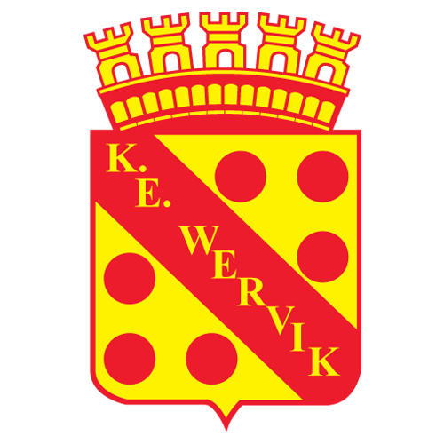 Clublogo voetbalvereniging KE Wervik