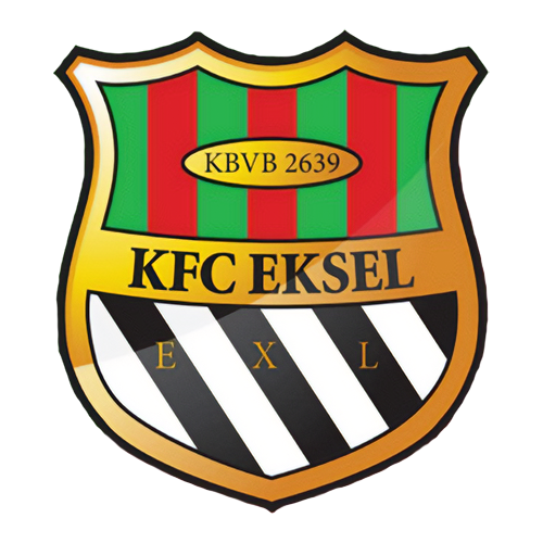 Clublogo voetbalvereniging KFC Eksel uit Hechtel-Eksel