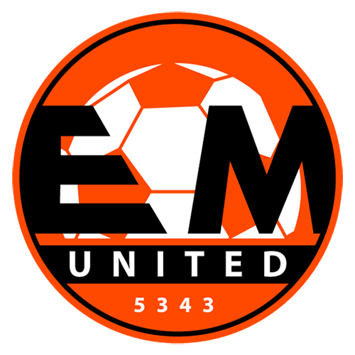 Clublogo voetbalvereniging Erpe-Mere United