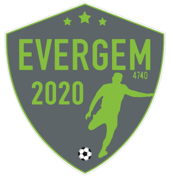 Clublogo voetbalvereniging Evergem 2020
