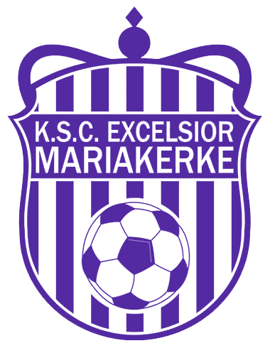 Clublogo voetbalvereniging KSC Excelsior Mariakerke