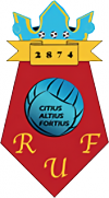 Historic club logo football club RU Flémalloise uit Mons-lez-Liege