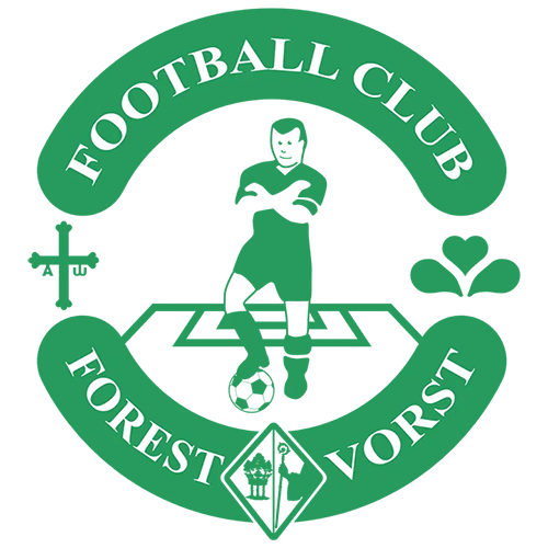 Clublogo voetbalvereniging FC Forest uit Vorst