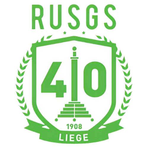 Club logo football club RUS Gold Star Liège uit Liege