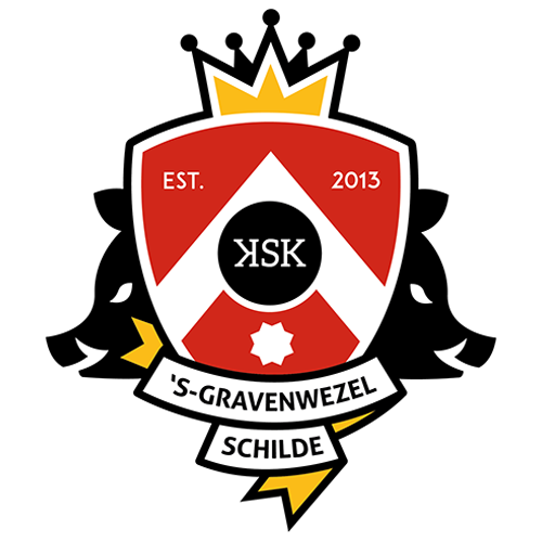 Clublogo voetbalvereniging KSK 's-Gravenwezel-Schilde uit Schilde en 's-Gravenwezel