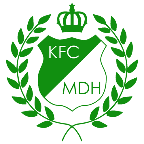 Clublogo voetbalvereniging KFCMD Halen