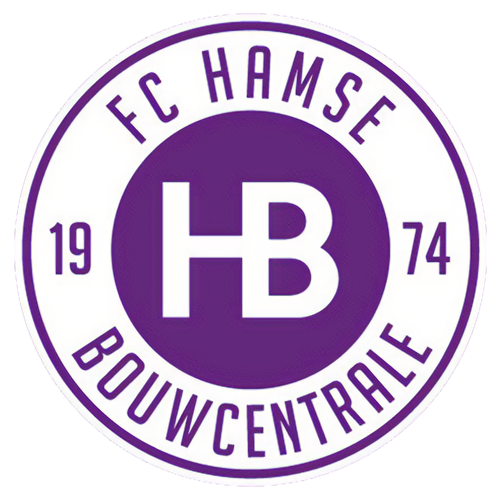 Clublogo voetbalvereniging FC Hamse Bouwcentrale uit Hamme