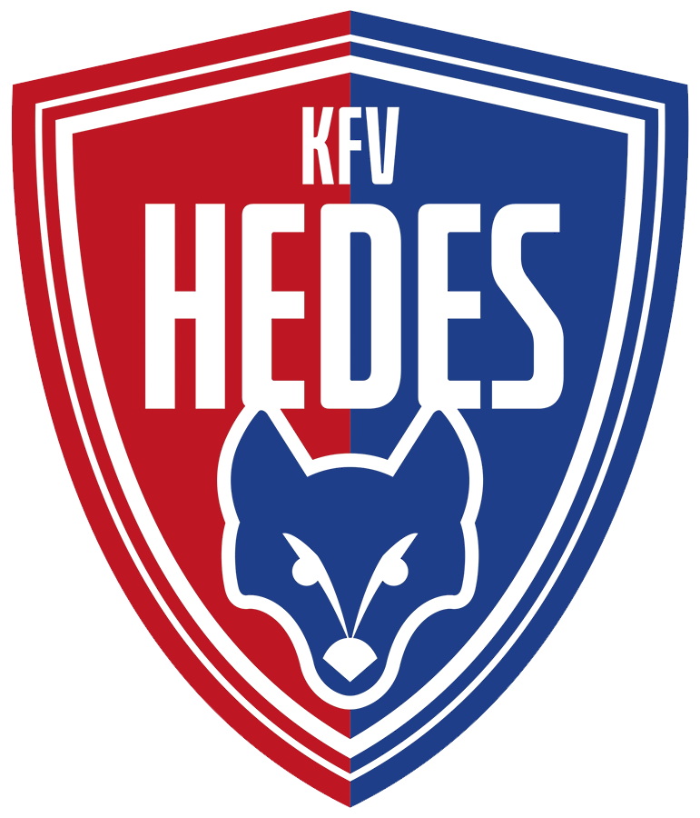 Clublogo voetbalvereniging KFV Hedes