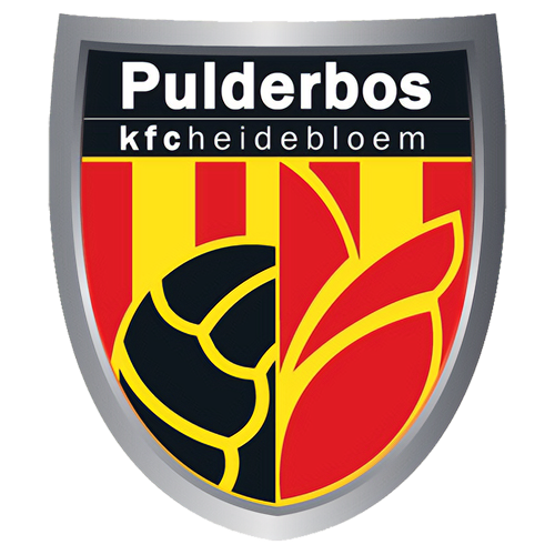 Clublogo voetbalvereniging KFC Heidebloem Pulderbos