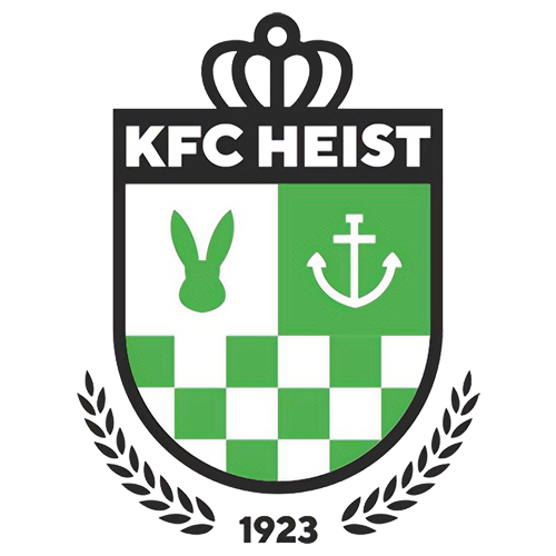 Clublogo voetbalvereniging KFC Heist uit Knokke-Heist
