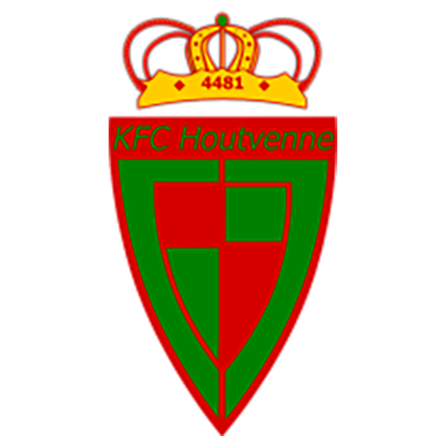 Clublogo voetbalvereniging KFC Houtvenne