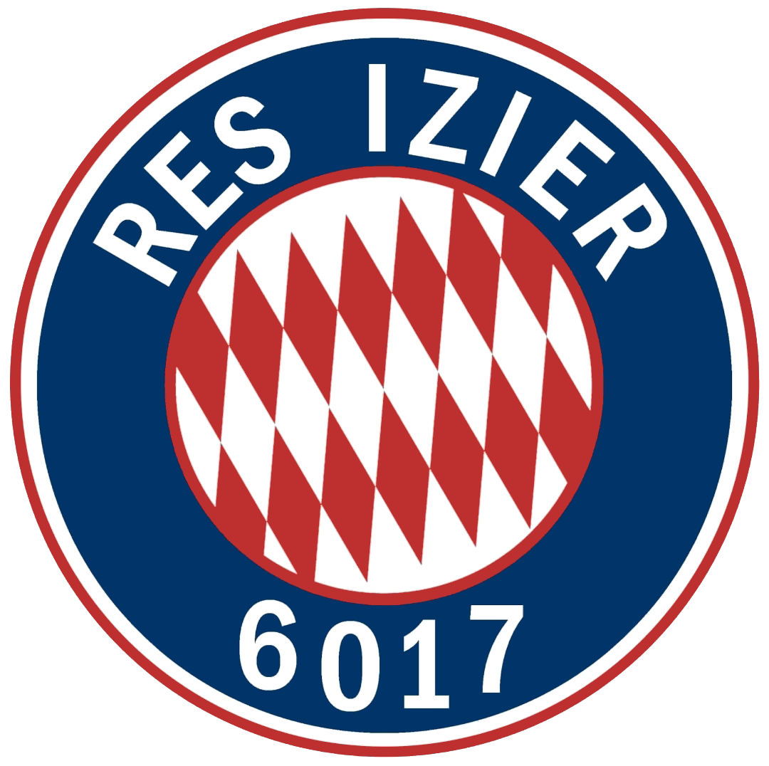 Clublogo voetbalvereniging RES Izier