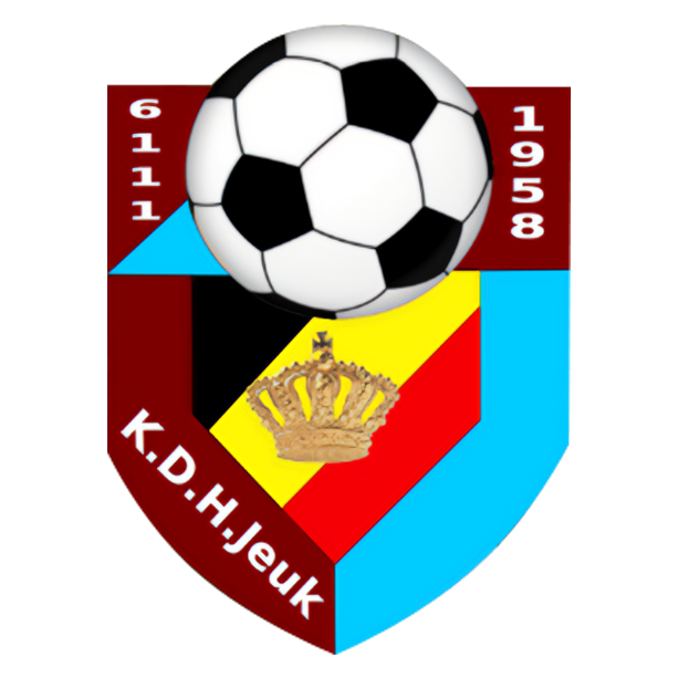 Clublogo voetbalvereniging KDH Jeuk uit Gingelom