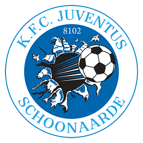Clublogo voetbalvereniging KFC Juventus Schoonaarde