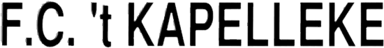 Club logo football club FC Kapelleke Langdorp