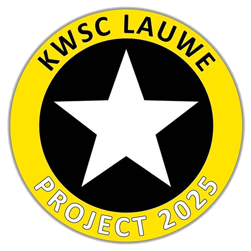 Clublogo voetbalvereniging KWSC Lauwe uit Menen