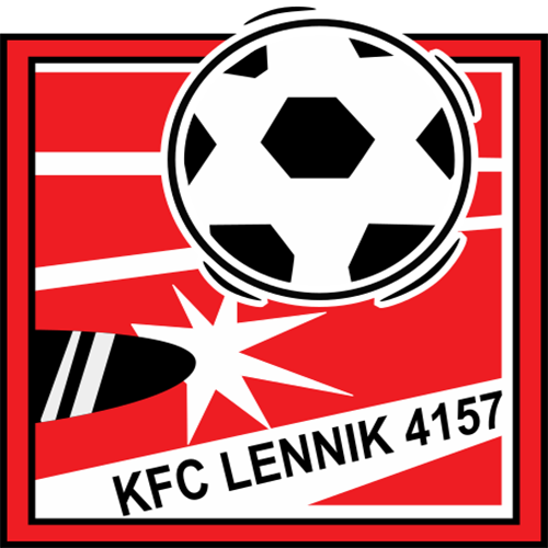 Clublogo voetbalvereniging KFC Lennik