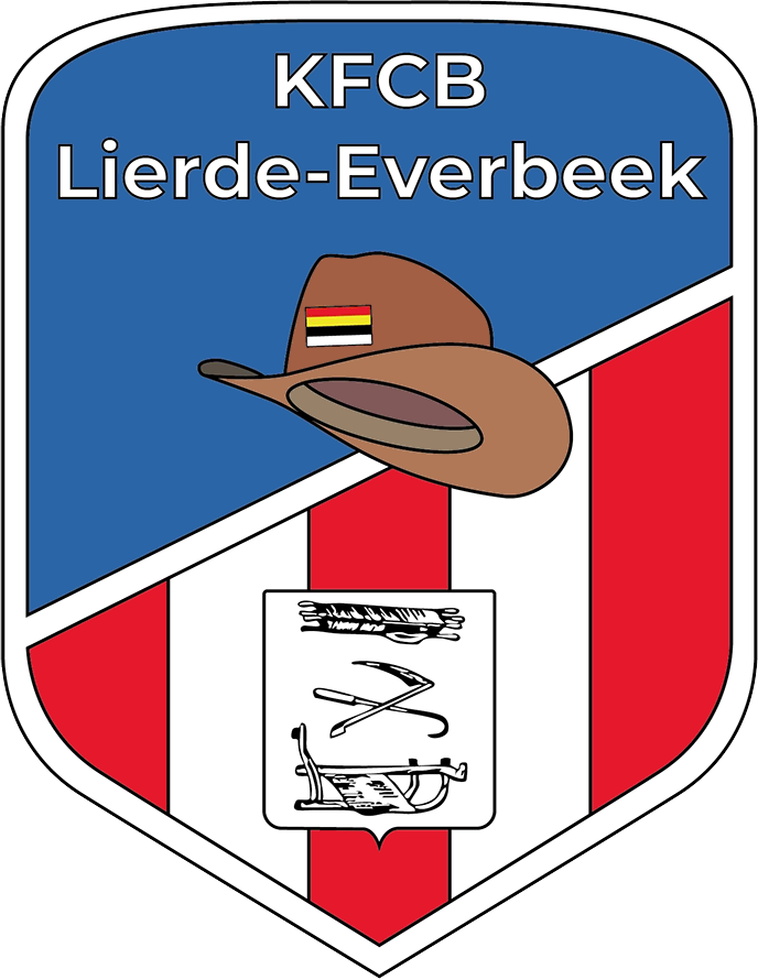 Clublogo voetbalvereniging KFCB Lierde-Everbeek uit Lierde en Geraardsbergen