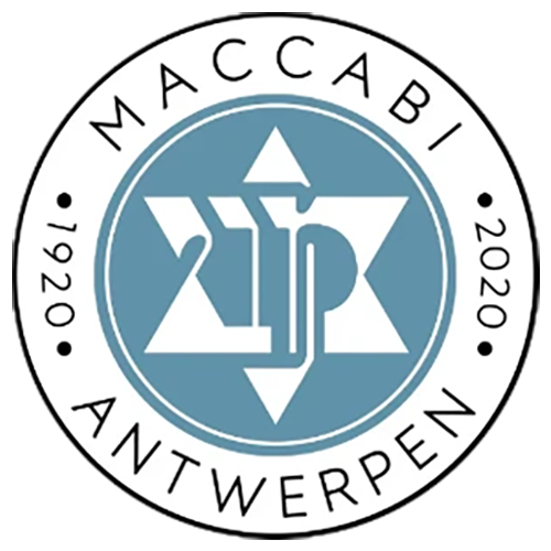 Clublogo voetbalvereniging KSC Maccabi Antwerpen uit Hoboken