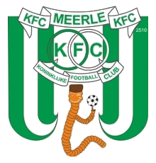 Clublogo voetbalvereniging KFC Meerle uit Hoogstraten