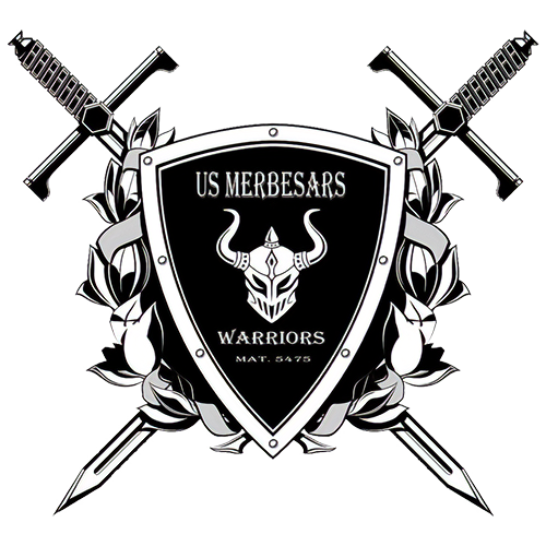 Clublogo voetbalvereniging US Merbesars uit Sars-la-Buissiere