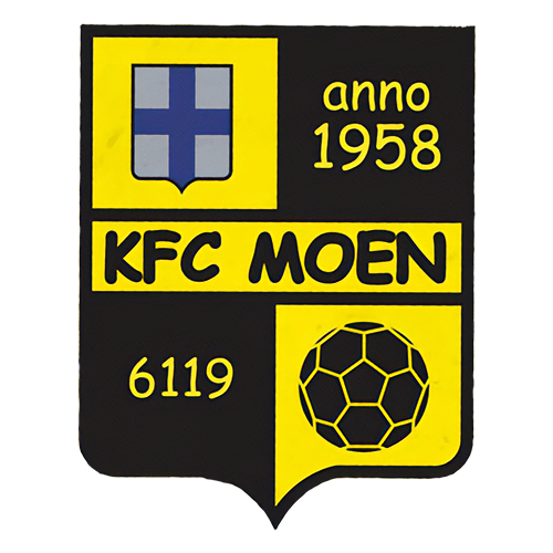 Clublogo voetbalvereniging KFC Moen uit Zwevegem