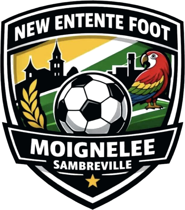 Clublogo voetbalvereniging NEF Moignelée Sambreville