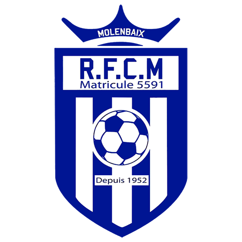 Clublogo voetbalvereniging RFC Molenbaix