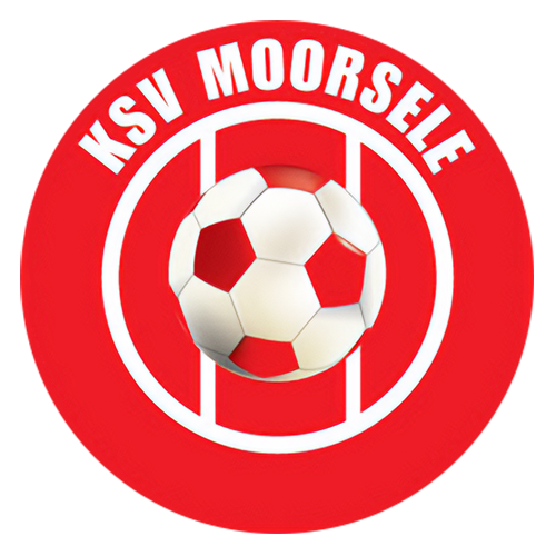 Clublogo voetbalvereniging KSV Moorsele uit Wevelgem